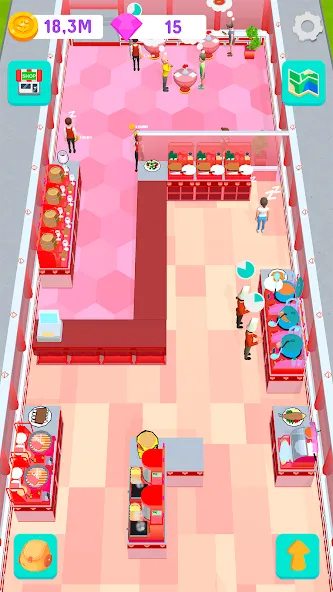 Взломанная Chef Tycoon [MOD: безлимитные деньги и ресурсы] на Андроид — скриншот 5