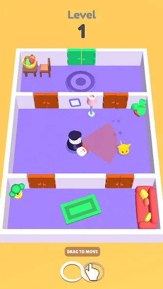 Скачать Cat Escape [MOD: без рекламы и все коты открыты] — скриншот 1