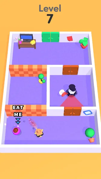 Скачать Cat Escape [MOD: без рекламы и все коты открыты] — скриншот 3