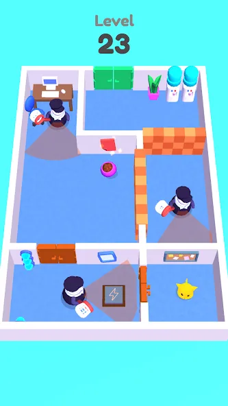 Скачать Cat Escape [MOD: без рекламы и все коты открыты] — скриншот 4