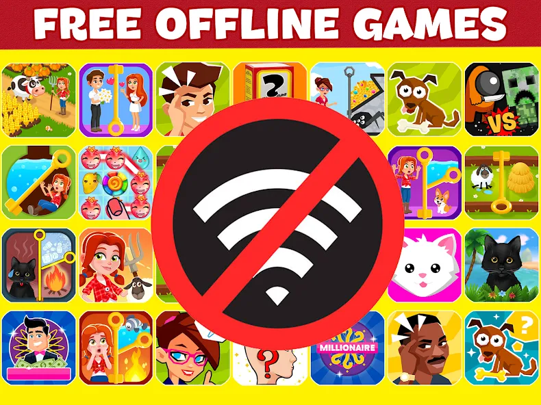 Offline Games: don't need wifi [MOD: без рекламы и всё разблокировано] последняя версия — скриншот 5