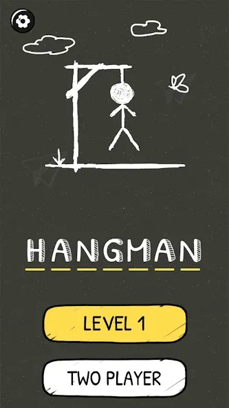 Hangman Words:Two Player Games [MOD: без рекламы, все подсказки открыты] — Скачать бесплатно (APK) — скриншот 2