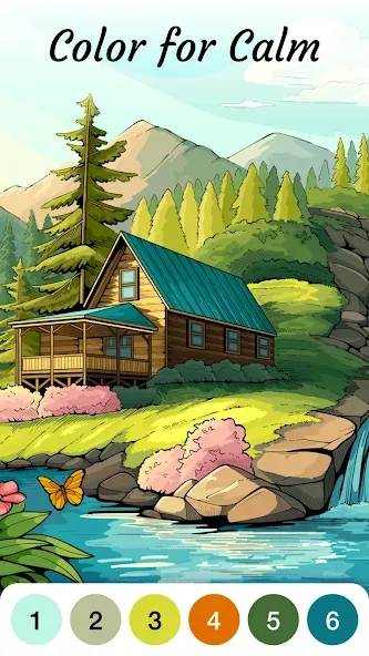 Zen Color - Color By Number [MOD: без рекламы и всё открыто] — Скачать бесплатно (APK) — скриншот 4