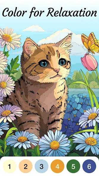 Zen Color - Color By Number [MOD: без рекламы и всё открыто] — Скачать бесплатно (APK) — скриншот 5