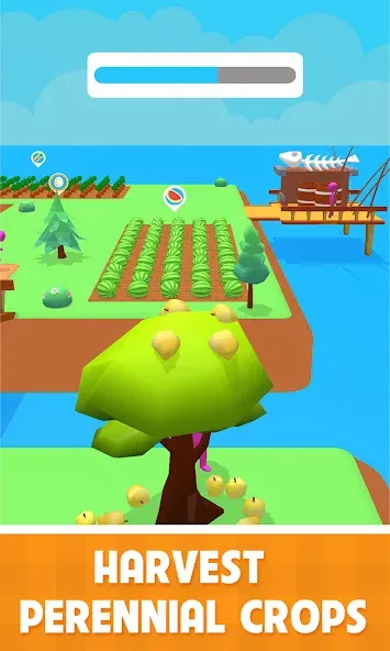 Family Farm Land 3D [MOD: много денег и ресурсов] последняя версия — скриншот 1