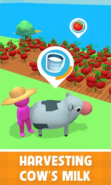Family Farm Land 3D [MOD: много денег и ресурсов] последняя версия — скриншот 2