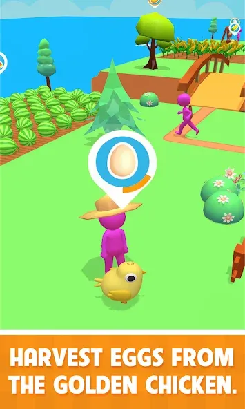 Family Farm Land 3D [MOD: много денег и ресурсов] последняя версия — скриншот 3
