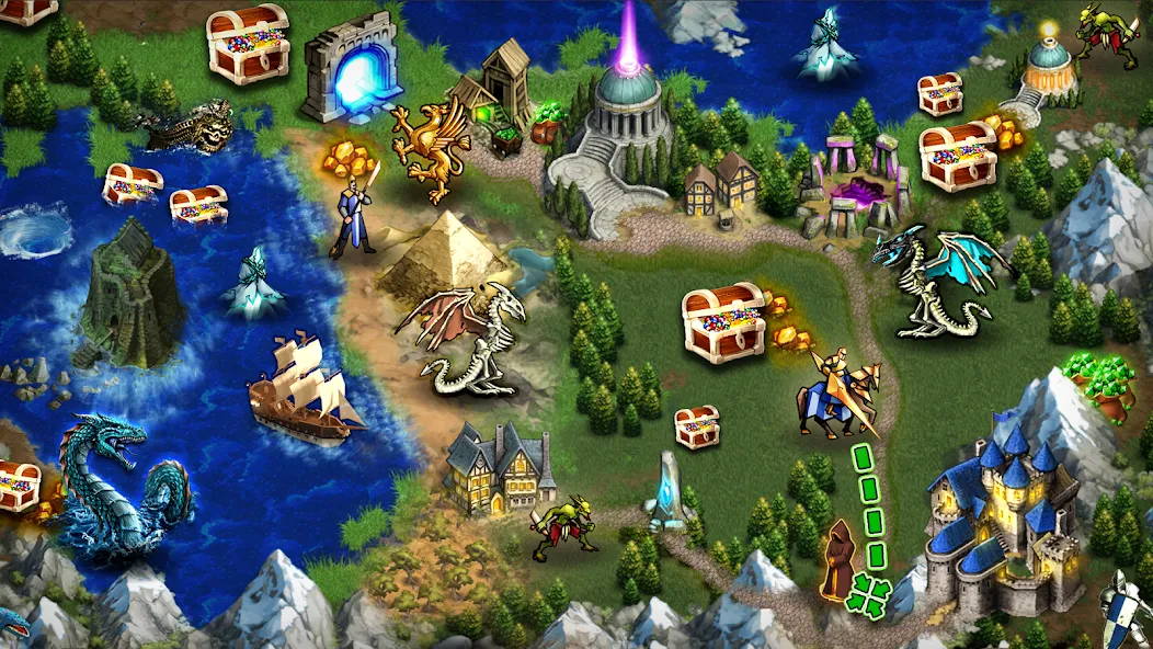 Скачать Magic World [MOD: безлимитные ресурсы и магические способности] на телефон — скриншот 2
