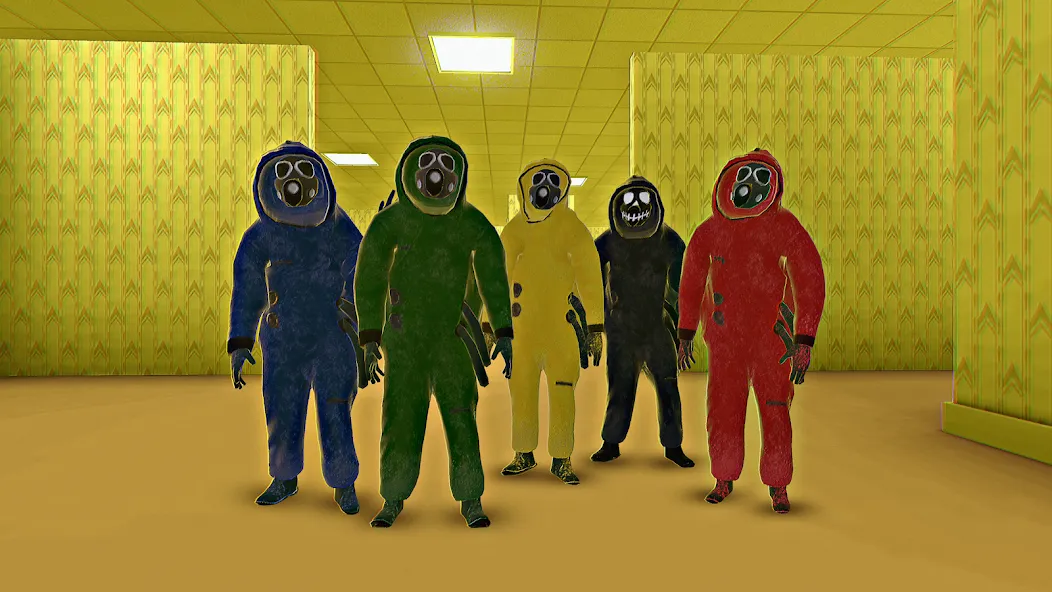 Скачать Hide in The Backrooms Nextbots [MOD: новые уровни и быстрый бег] на телефон — скриншот 2