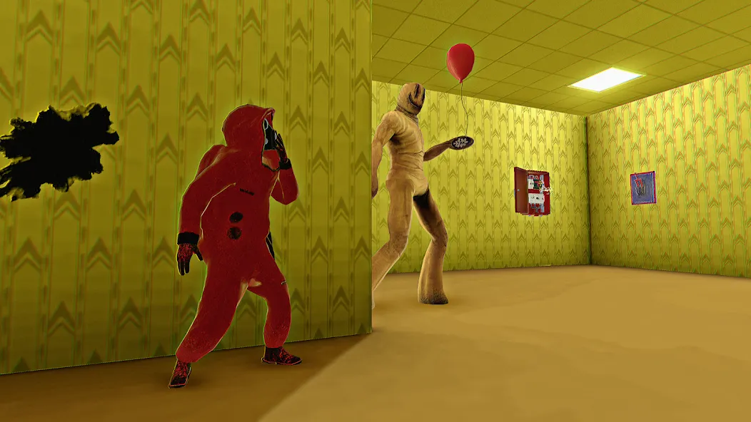 Скачать Hide in The Backrooms Nextbots [MOD: новые уровни и быстрый бег] на телефон — скриншот 3