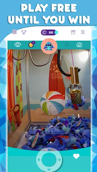 Real Claw Machine & Crane Game [MOD: безлимитные монеты и призы] на Андроид — скриншот 1