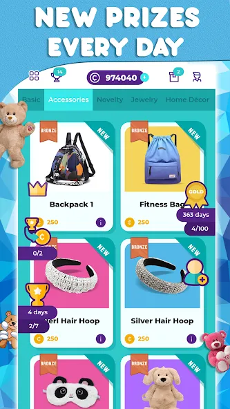 Real Claw Machine & Crane Game [MOD: безлимитные монеты и призы] на Андроид — скриншот 3
