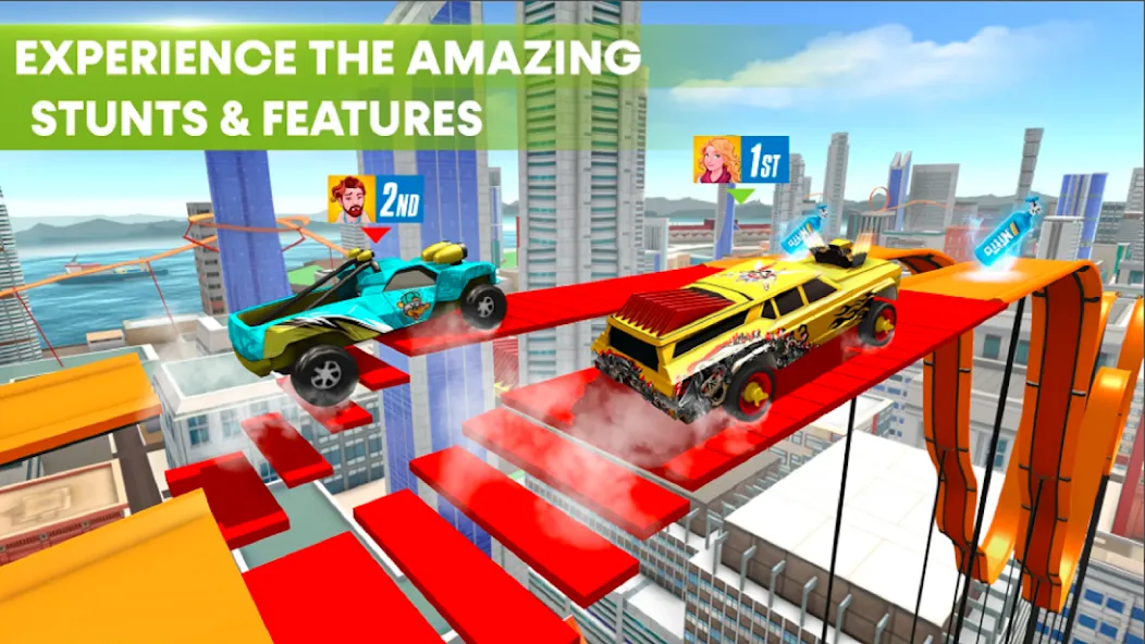 Взломанная Race Off - Monster Truck Games [MOD: безлимитные деньги и топливные бонусы] на Андроид — скриншот 2