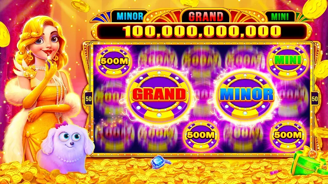 House of Fortune - Slots Vegas [MOD: безлимитные монеты и бонусы] (Бесплатно / APK) — скриншот 3
