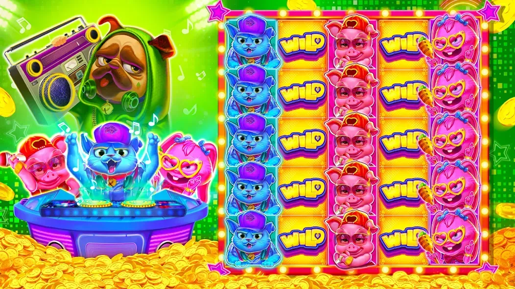 House of Fortune - Slots Vegas [MOD: безлимитные монеты и бонусы] (Бесплатно / APK) — скриншот 4