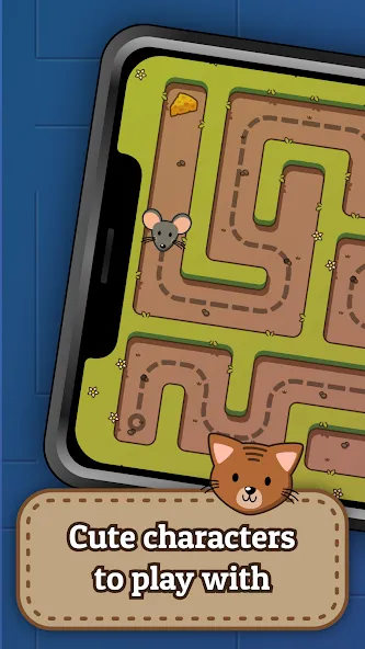 Скачать Maze for Kids [MOD: новые лабиринты и подсказки] — скриншот 1