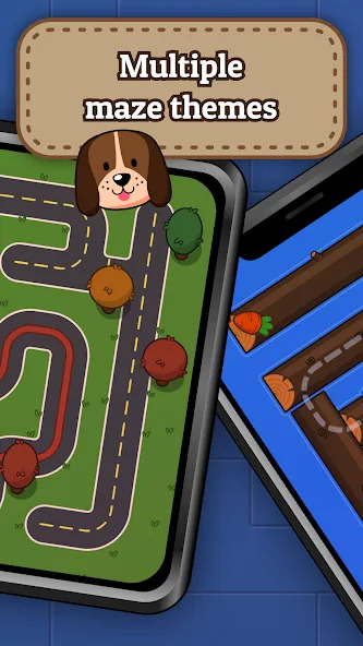 Скачать Maze for Kids [MOD: новые лабиринты и подсказки] — скриншот 3