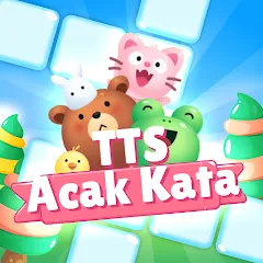 Взломанная Acak Kata - Teka Teki Silang [MOD: подсказки без ограничений и все уровни открыты] на Андроид