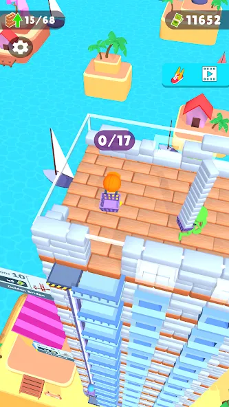 Tower Master: Collect & Build [MOD: безлимитные монеты и ресурсы] на Андроид — скриншот 4