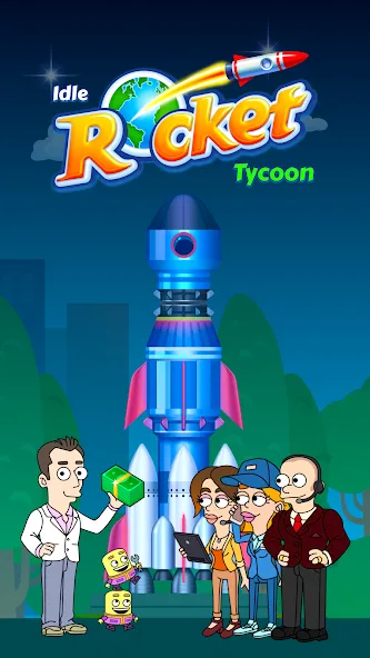 Idle Rocket Tycoon [MOD: безлимитные деньги и ускоренная прокачка] на Андроид — скриншот 5