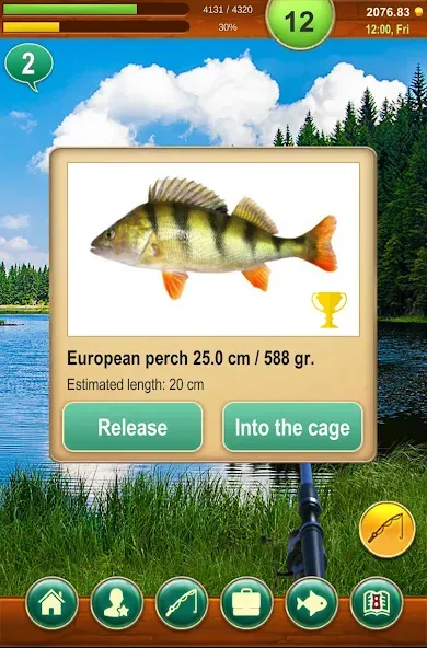 Скачать Fishing Baron - fishing game [MOD: безлимитные деньги и редкие снасти] — скриншот 3