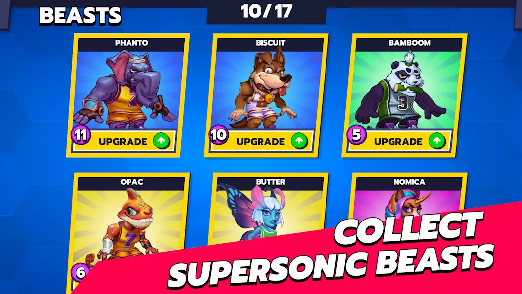 Beast League Super Sports [MOD: безлимитные деньги и все персонажи] (Бесплатно / APK) — скриншот 4