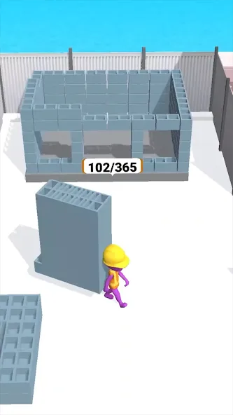 Скачать Pro Builder 3D [MOD: безлимитные ресурсы и открыты все постройки] — скриншот 3