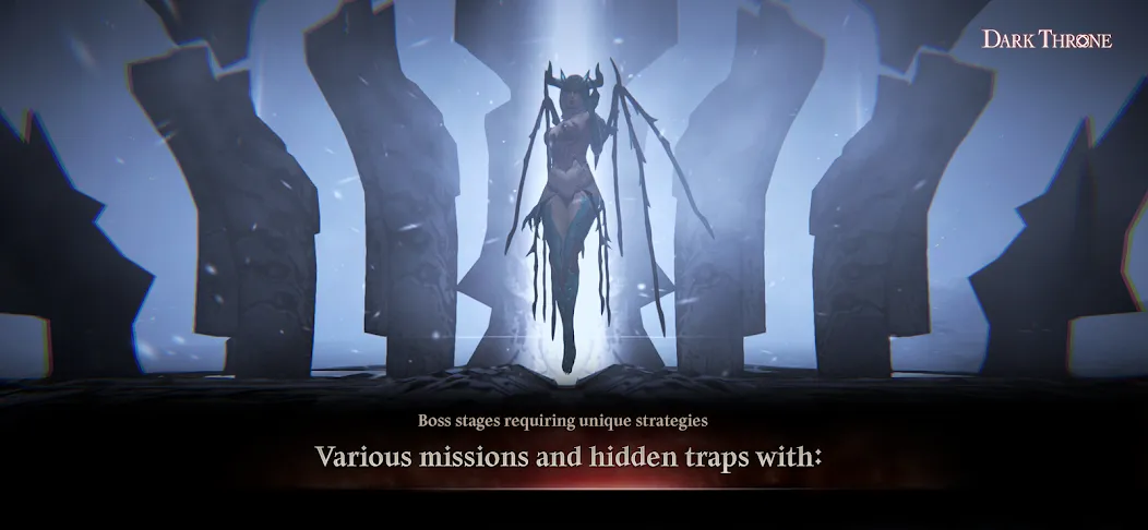 Скачать Dark Throne : The Queen Rises [MOD: безлимитные деньги и открытые герои] — скриншот 1