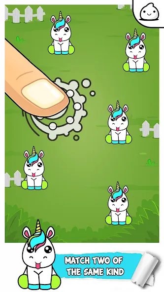 Скачать Unicorn Evolution Merge Kawaii [MOD: безлимитные монеты и кристаллы] — скриншот 1