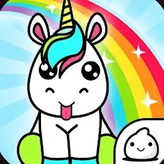 Скачать Unicorn Evolution Merge Kawaii [MOD: безлимитные монеты и кристаллы]
