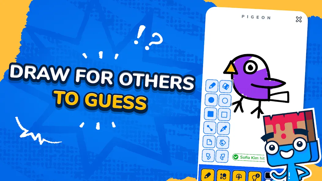 Gartic.io - Draw, Guess, WIN [MOD: больше времени на рисование] на Андроид — скриншот 4