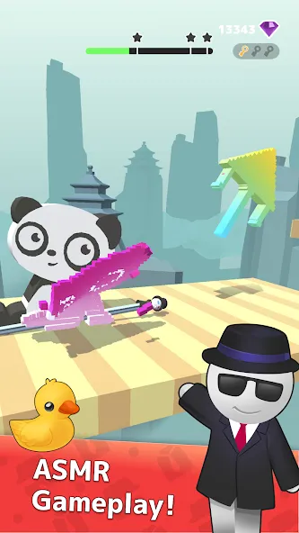 Mr. Slice [MOD: много монет и все уровни открыты] (Бесплатно / APK) — скриншот 1