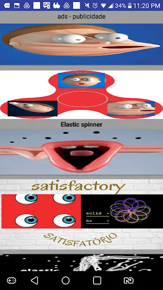 Скачать Elastic face [MOD: разблокированы все уровни и скины] — скриншот 1