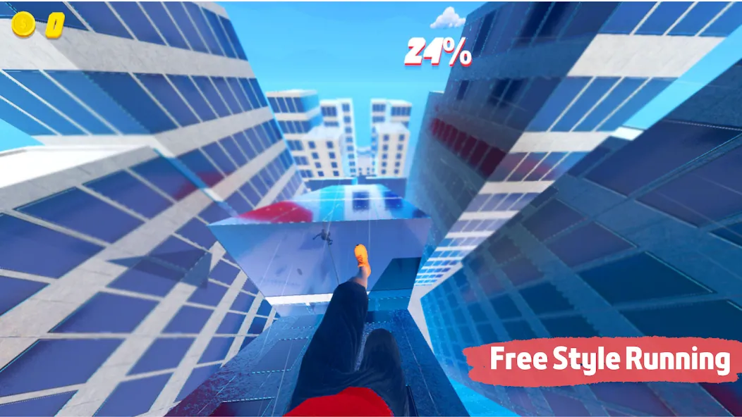 Rooftop Run [MOD: безлимитные деньги и энергия] на Андроид — скриншот 3