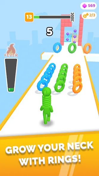 Long Neck Run [MOD: безлимитные деньги и открыты все уровни] (Бесплатно / APK) — скриншот 1