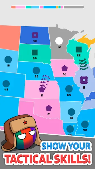 Скачать State.io — Conquer the World [MOD: безлимитные деньги и все территории] — скриншот 3