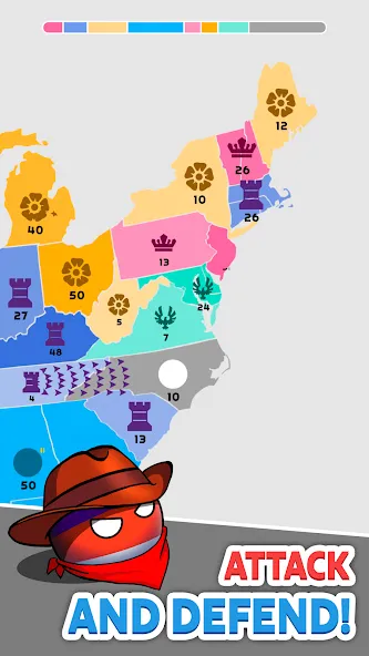 Скачать State.io — Conquer the World [MOD: безлимитные деньги и все территории] — скриншот 4
