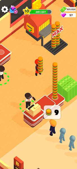Burger Please! [MOD: безлимитные деньги и ресурсы] (Бесплатно / APK) — скриншот 1