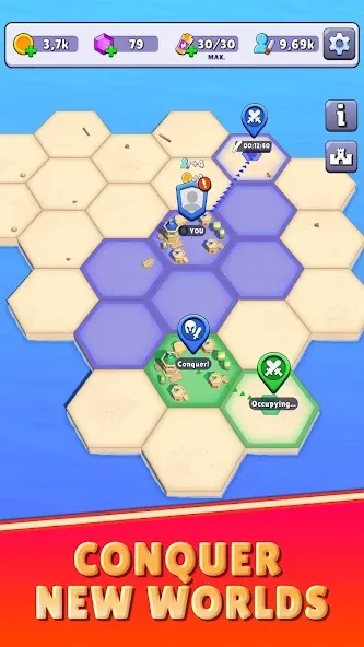 Hole.io [MOD: безлимитный размер и быстрый рост] последняя версия — скриншот 3