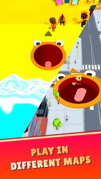 Hole.io [MOD: безлимитный размер и быстрый рост] последняя версия — скриншот 5