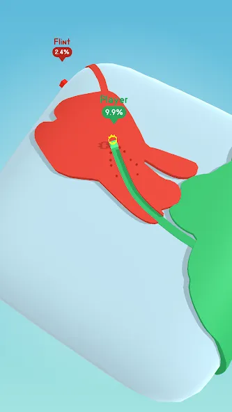 Paper.io 3D [MOD: без рекламы и все скины] последняя версия — скриншот 3