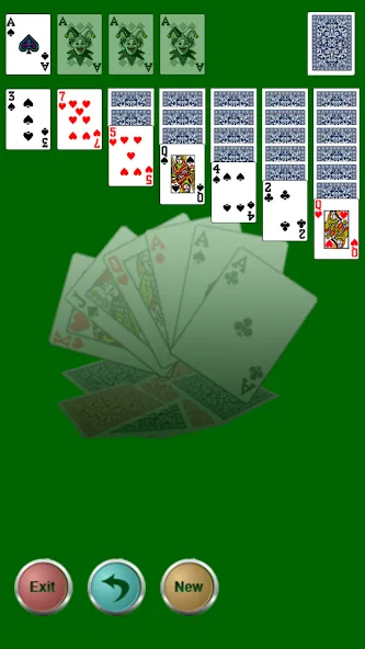 Скачать Solitaire game [MOD: неограниченные подсказки и отмены] — скриншот 2