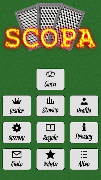 Скачать Scopa [MOD: безлимитные монеты и подсказки] на телефон — скриншот 1