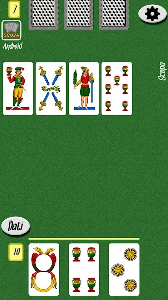 Скачать Scopa [MOD: безлимитные монеты и подсказки] на телефон — скриншот 4