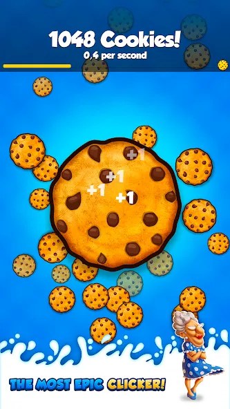 Взломанная Cookie Clickers™ [MOD: безлимитные печенья и ускоренный клик] на Андроид — скриншот 2