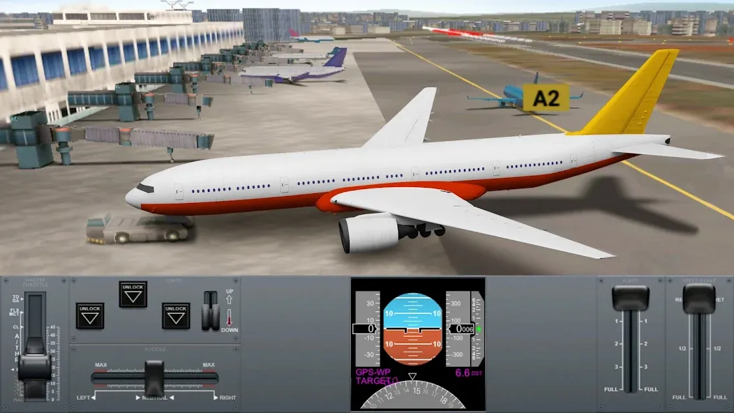 Скачать Airline Commander: Flight Game [MOD: безлимитные деньги и топливо] — скриншот 2