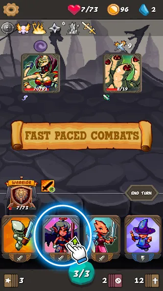 Rogue Adventure: Roguelike RPG [MOD: безлимитные ресурсы и все карты открыты] (Бесплатно / APK) — скриншот 3