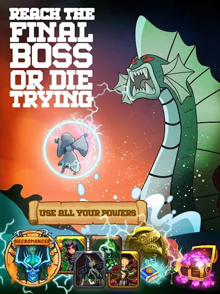 Rogue Adventure: Roguelike RPG [MOD: безлимитные ресурсы и все карты открыты] (Бесплатно / APK) — скриншот 4
