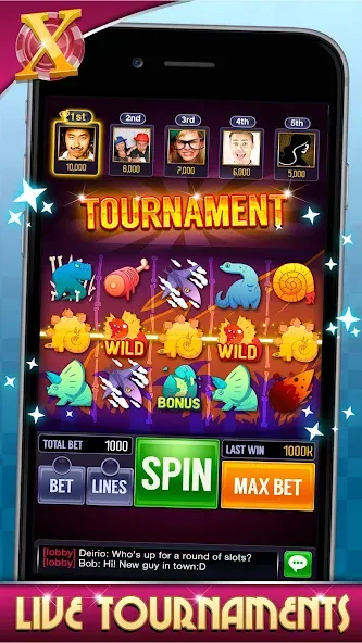Взломанная Casino X [MOD: безлимитные монеты и бонусы] на Андроид — скриншот 3