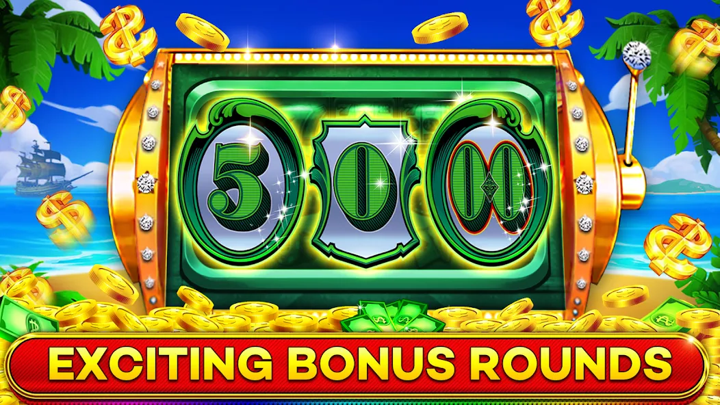 Скачать Jackpot Boom Casino Slot Games [MOD: безлимитные монеты и бонусы] на телефон — скриншот 3